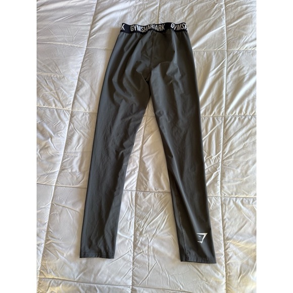 Gymshark Men's Compression Fit Element Baselayer Leggings Gray Small EUC - Picture 4 of 8